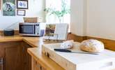 Cook up a storm on the sturdy wooden worktop. - Thumbnail Image