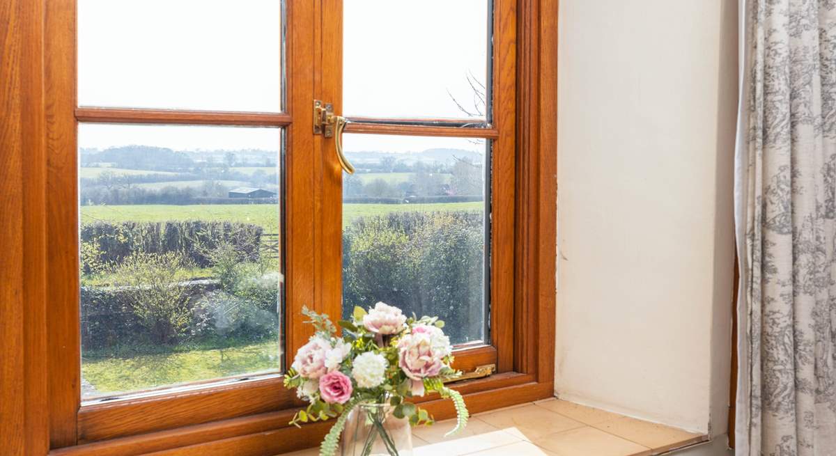 Beautiful views overlooking South Cotswolds.