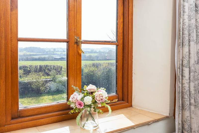 Beautiful views overlooking South Cotswolds.