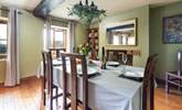 What a fabulous dining-room! Holiday meals will be a delight in here. - Thumbnail Image