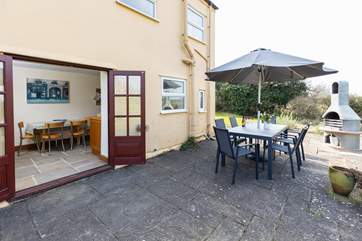 Sit on the terrace and enjoy the tranquility of this setting. There are also two paddocks available for you to explore.