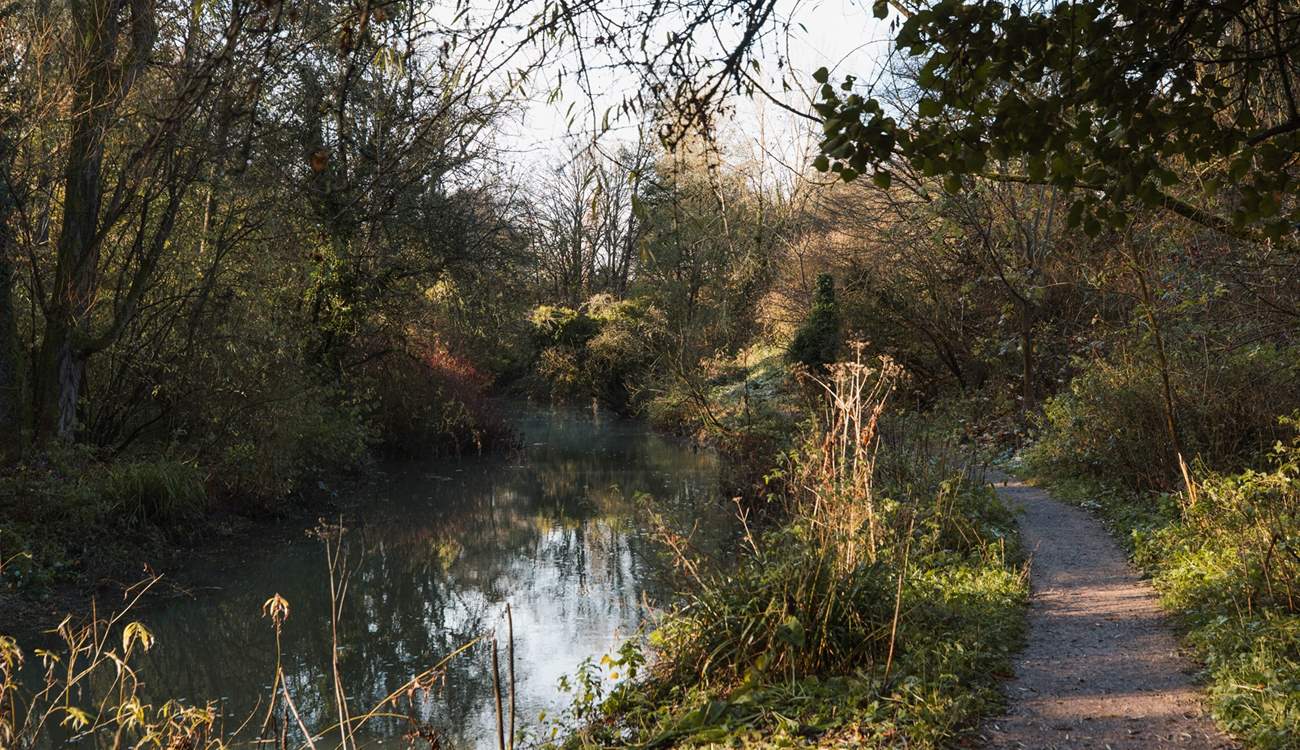 Riverside walks are in abundance here!