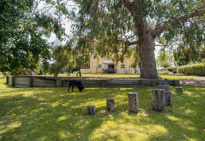 The garden is cleverly split into magical areas to explore