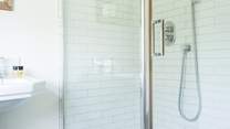 The bright first floor shower-room.