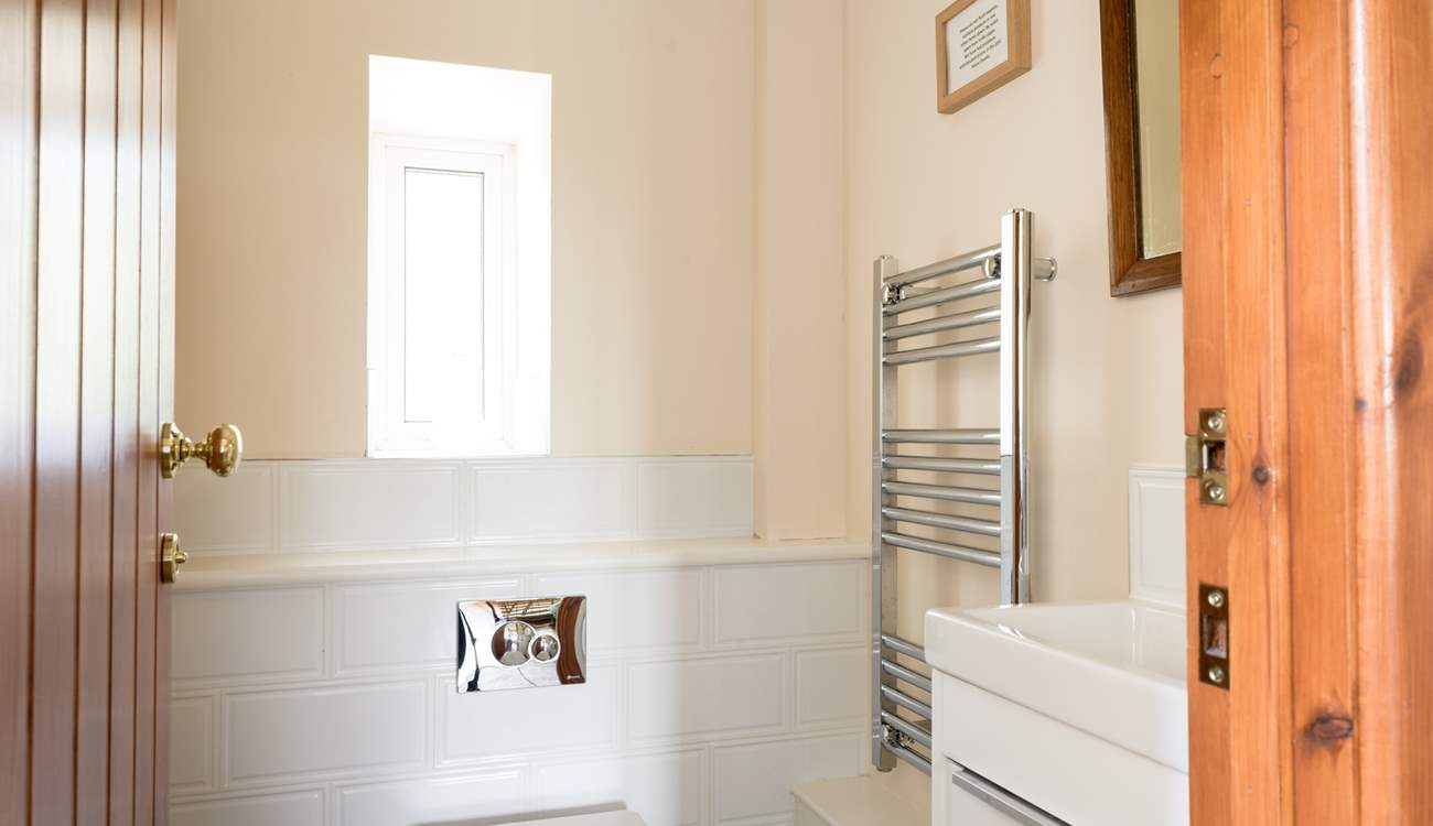 The ever useful downstairs cloakroom!