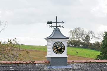 The Clock House is named after the wonderful clock situated on the roof of this converted former stable.