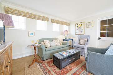 Spend evenings in, relaxing after a long day exploring the Isle of Wight.