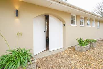 The Clock House is a wonderful two bedroom property in Yaverland located in the grounds of the Old Rectory.