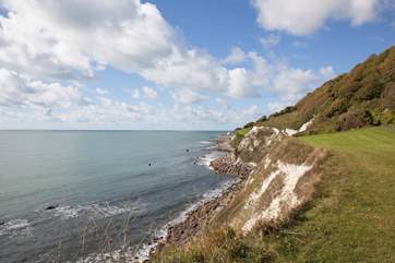 Head over to Ventnor to explore the coastal walks on offer.