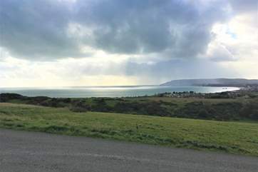 Take a stroll across Culver Down and admire the amazing scenic views. A very short drive away.