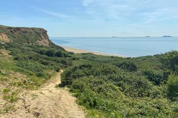 The coastal walks along Culver Downs are perfect for an adventure.