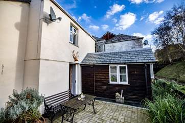 Railway Cottage sits on the old railways track that runs from your back door to Newmills.