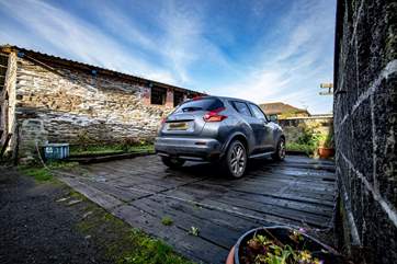 There's private parking opposite the cottage for up to two cars.