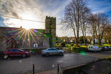 St Thomas parish church, again minutes from the cottage, offers a tranquil setting and was once the site of the largest priory in Cornwall, which was dissolved by Henry VIII in 1540.
The priory ruins are visible adjacent to the church.