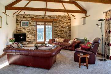 Plenty of space for everyone to relax.