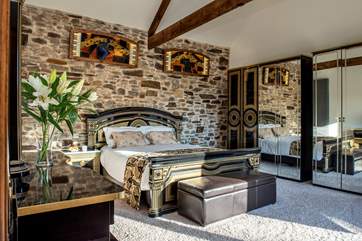 Bedroom 4 is really luxurious and so spacious.