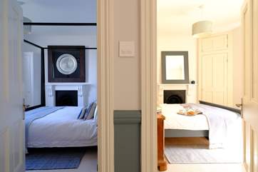 Two first floor bedrooms.