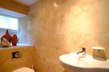 The downstairs WC.