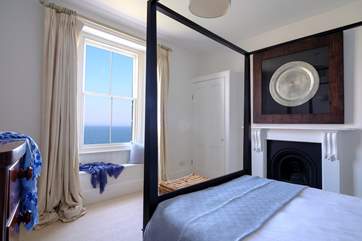 Bedroom 2 has a lovely ocean view.