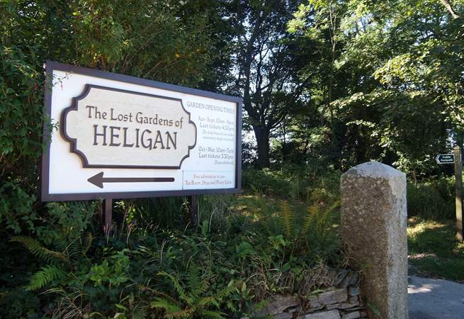 Heligan Gardens is well worth a visit.
