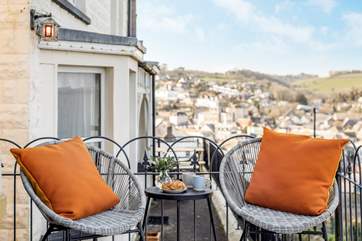 Morning coffee with a view!