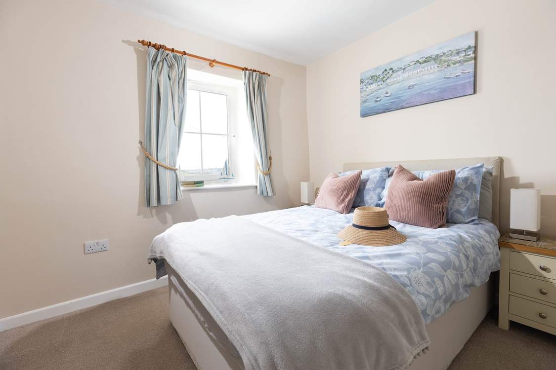 The super comfy double bedroom.