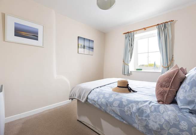 Enjoy far reaching views over the rolling Cornish countryside. 