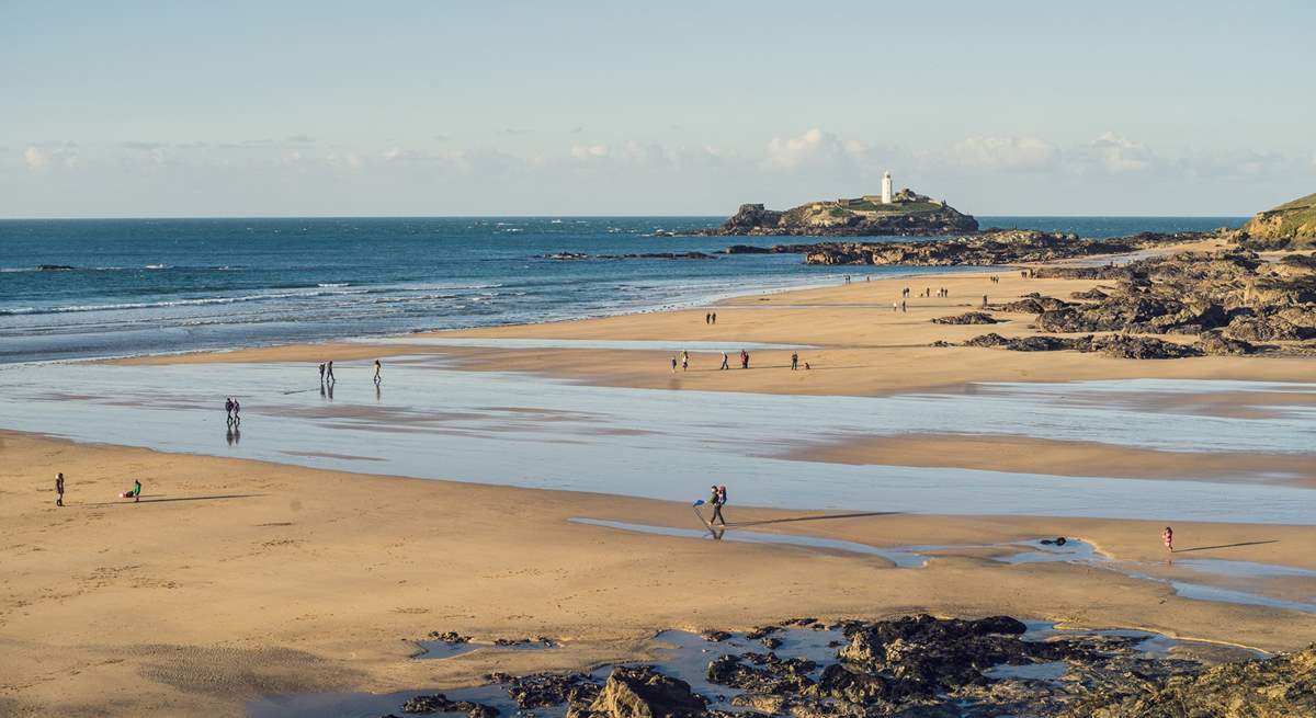 Godrevy lighthouse on the north coast 