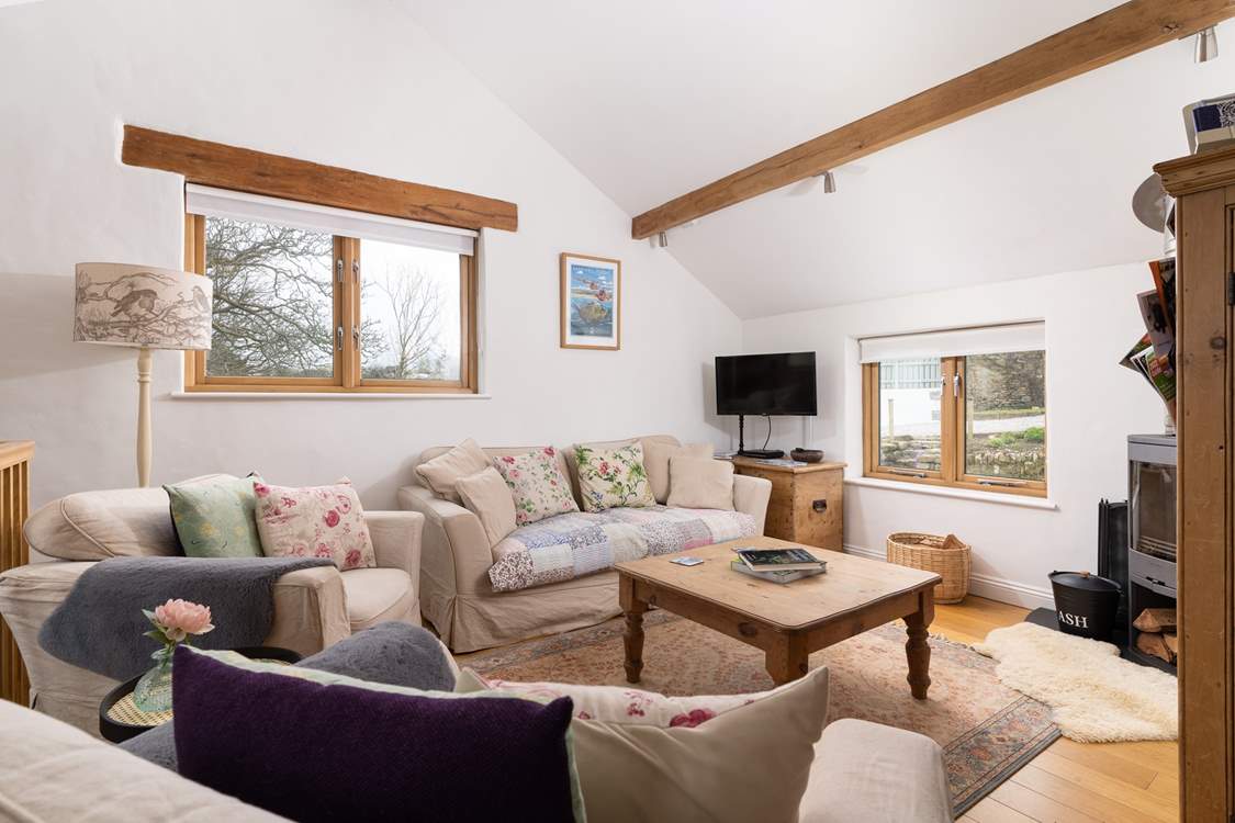 Curl up on the cosy sofas.