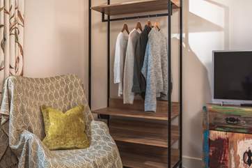 The space has been very cleverly used to make sure there is enough storage for your stay.