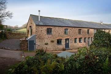 The beautiful Higher Dinnicombe Cottage.