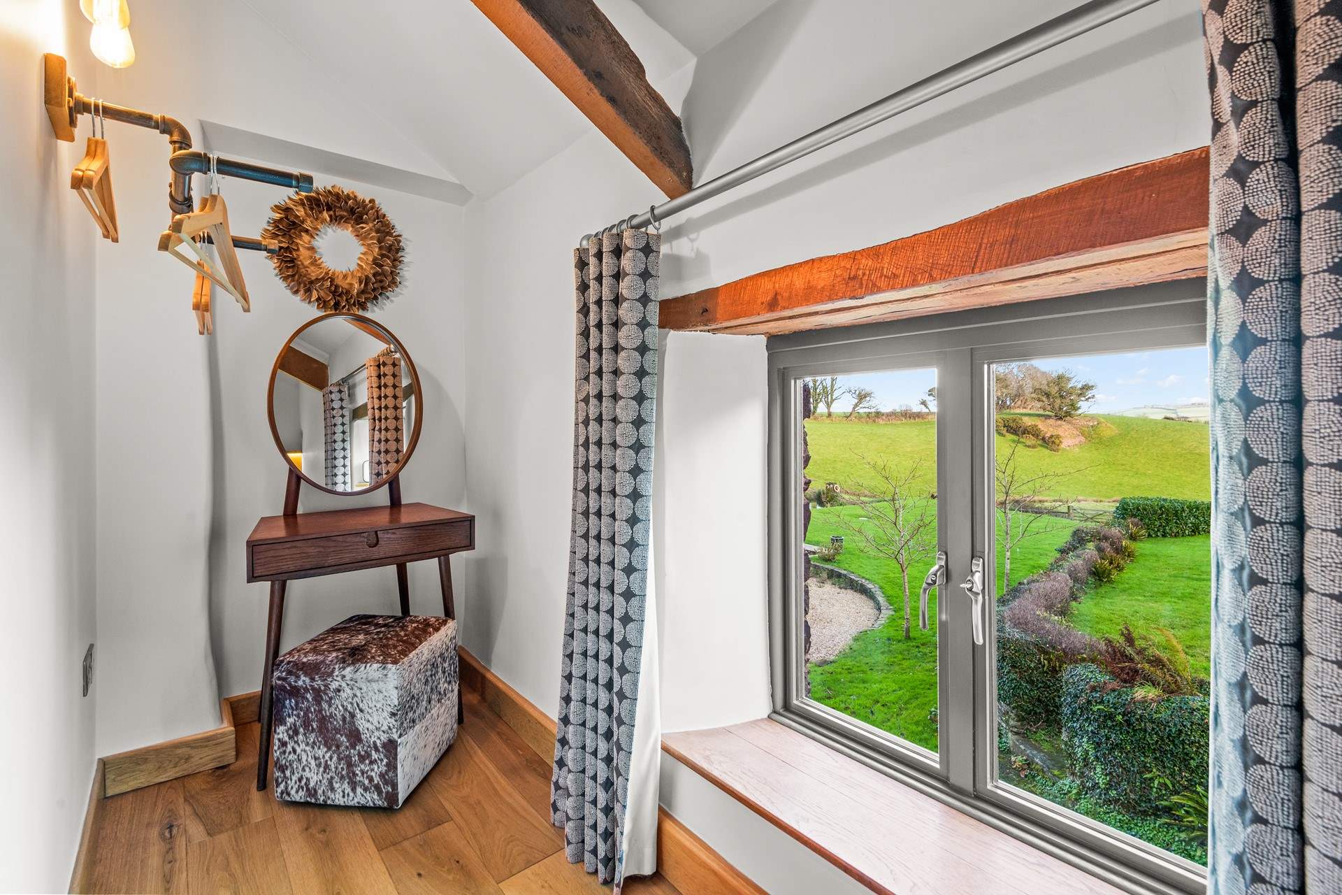 Beautiful vanity area.