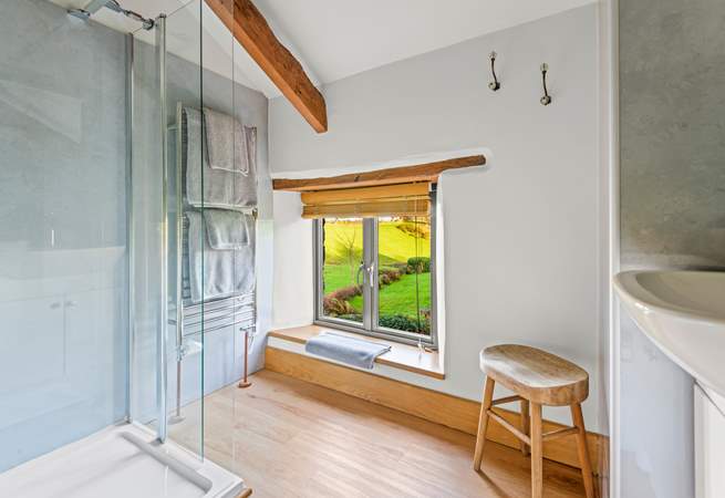 Glorious views from the en suite.