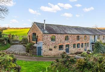 The beautiful Higher Dinnicombe Cottage.