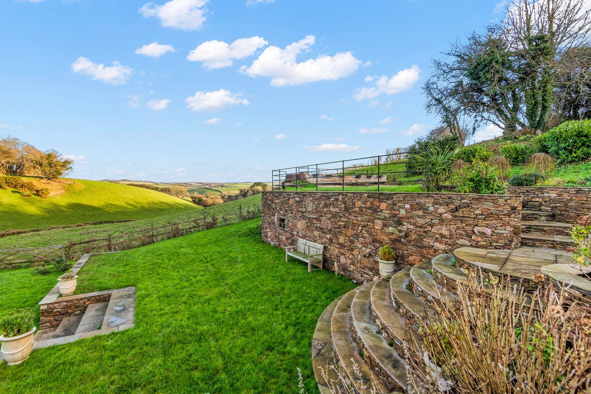 Please take care on the steps when enjoying this magical area.