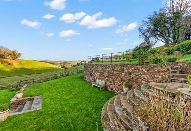 Please take care on the steps when enjoying this magical area.