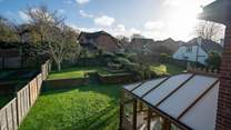 The garden is a real sun-trap, perfect for all the family to enjoy their Classic holiday! 