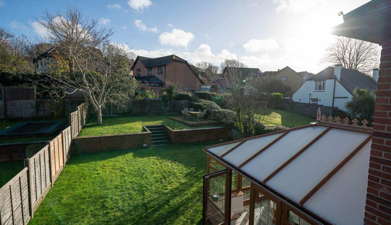 The garden is a real sun-trap, perfect for all the family to enjoy their Classic holiday! 