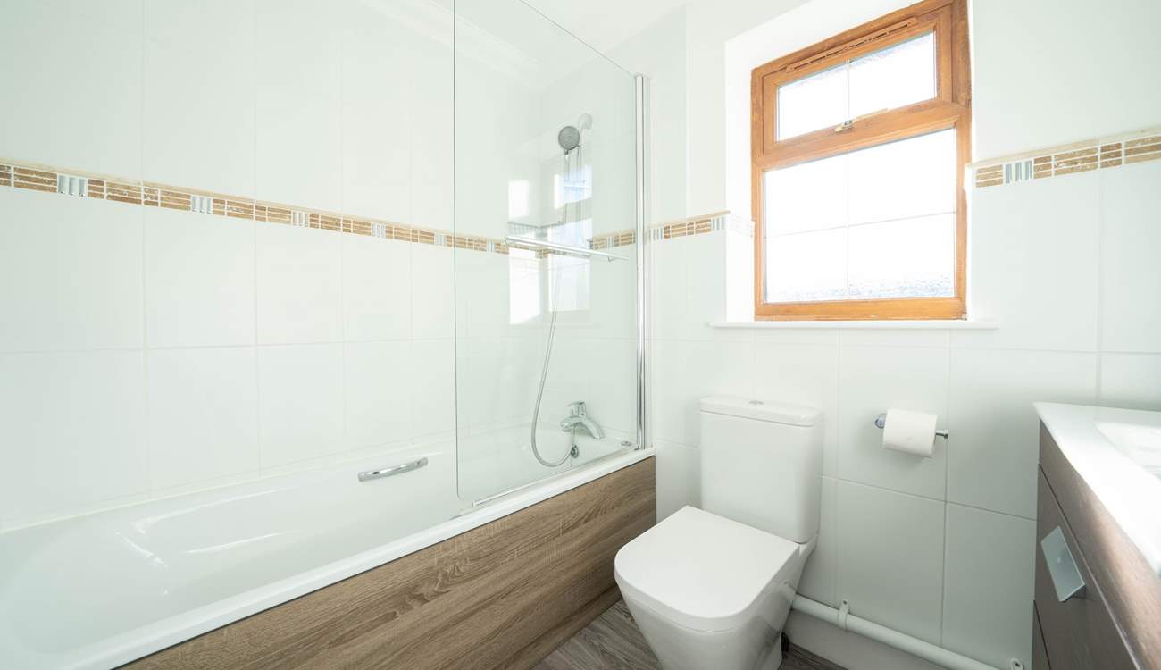 ....with a modern en suite.