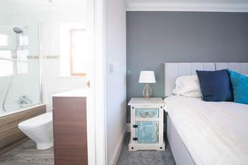 The lovely third bedroom on the second floor...