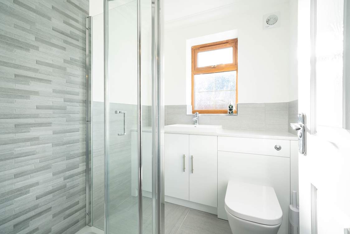 The first floor family shower-room.