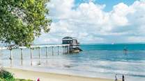 Bembridge is a short drive from Saye House.