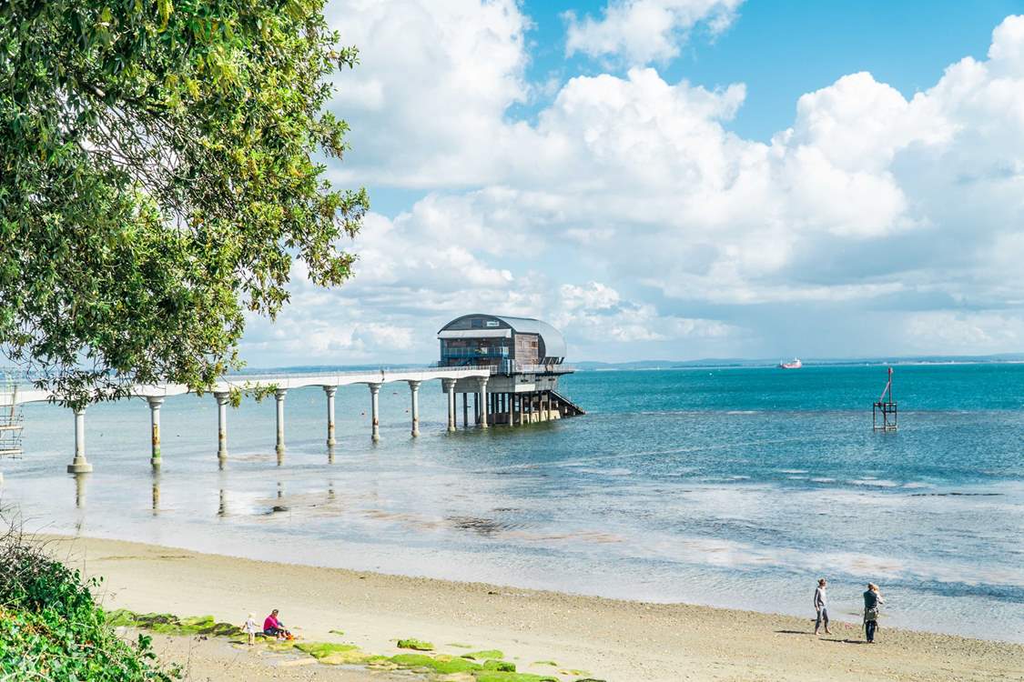 Bembridge is a short drive from Saye House.