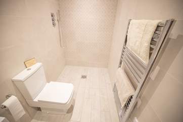 A fully accessible wet-room situated on the ground floor next to Bedroom 1.
