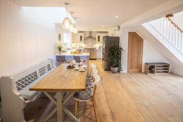 The open plan living area offers space for everyone to come together.