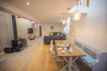 This living area will be a room enjoyed by one and all.