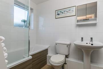 The family bathroom on the ground floor.