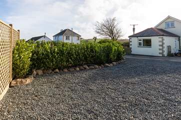 The lovely owners live on site on the other side of the drive with their animal family of dogs, cats, chickens and ducks.