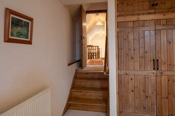 Steps leading into Bedroom 1.