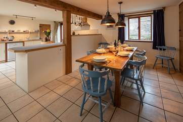 Fabulous open plan feel in the living areas.